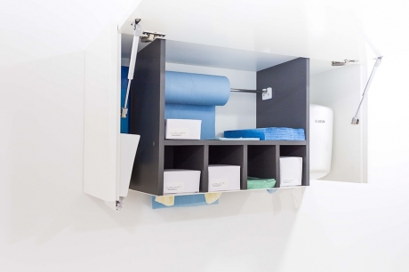 MUEBLES DISPENSADORES TODO EN 1